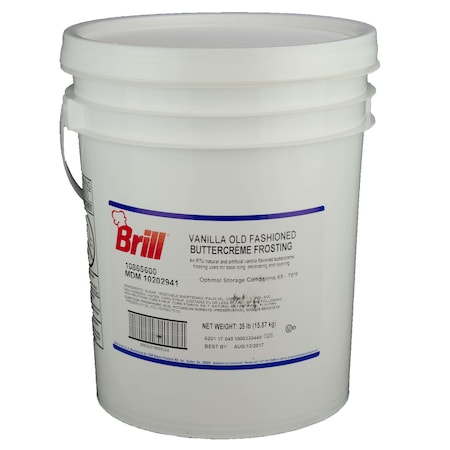 Brill Icing Old Fashioned Buttercreme 35lbs 10202941